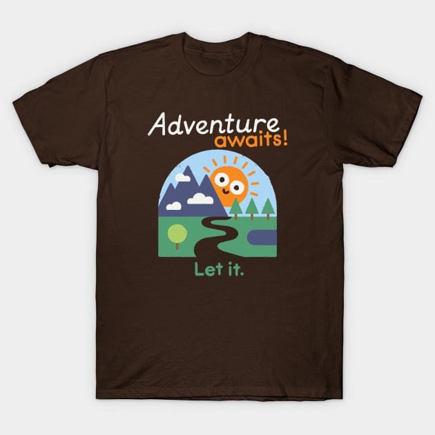 The Road Not Taken T-Shirt by David Olenick